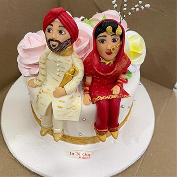 couple anniversary cake