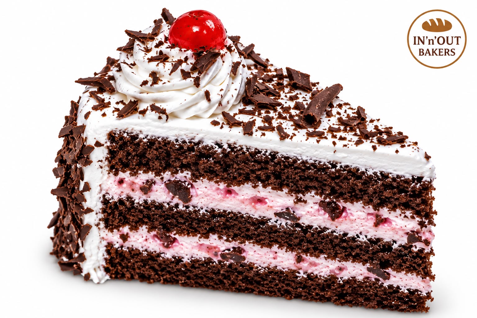 Black Forest Pastry - In n Out Bakers, Amritsar