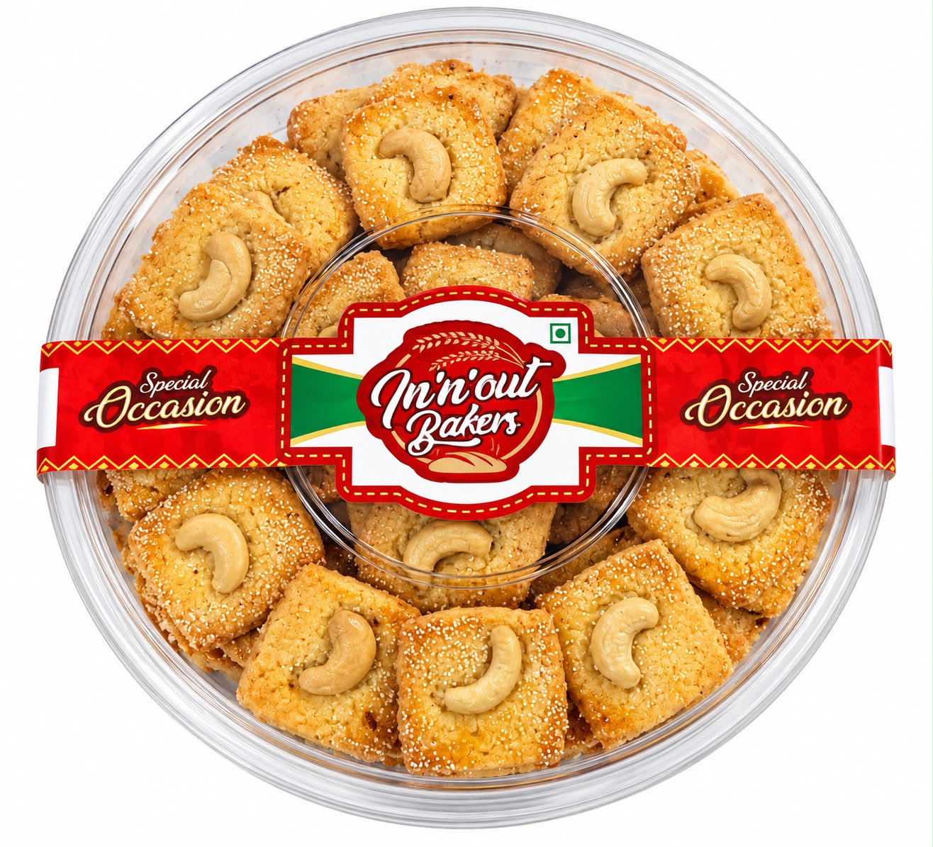 Khas Khas Kaju Biscuits Gift Pack - In n Out Bakers, Amritsar
