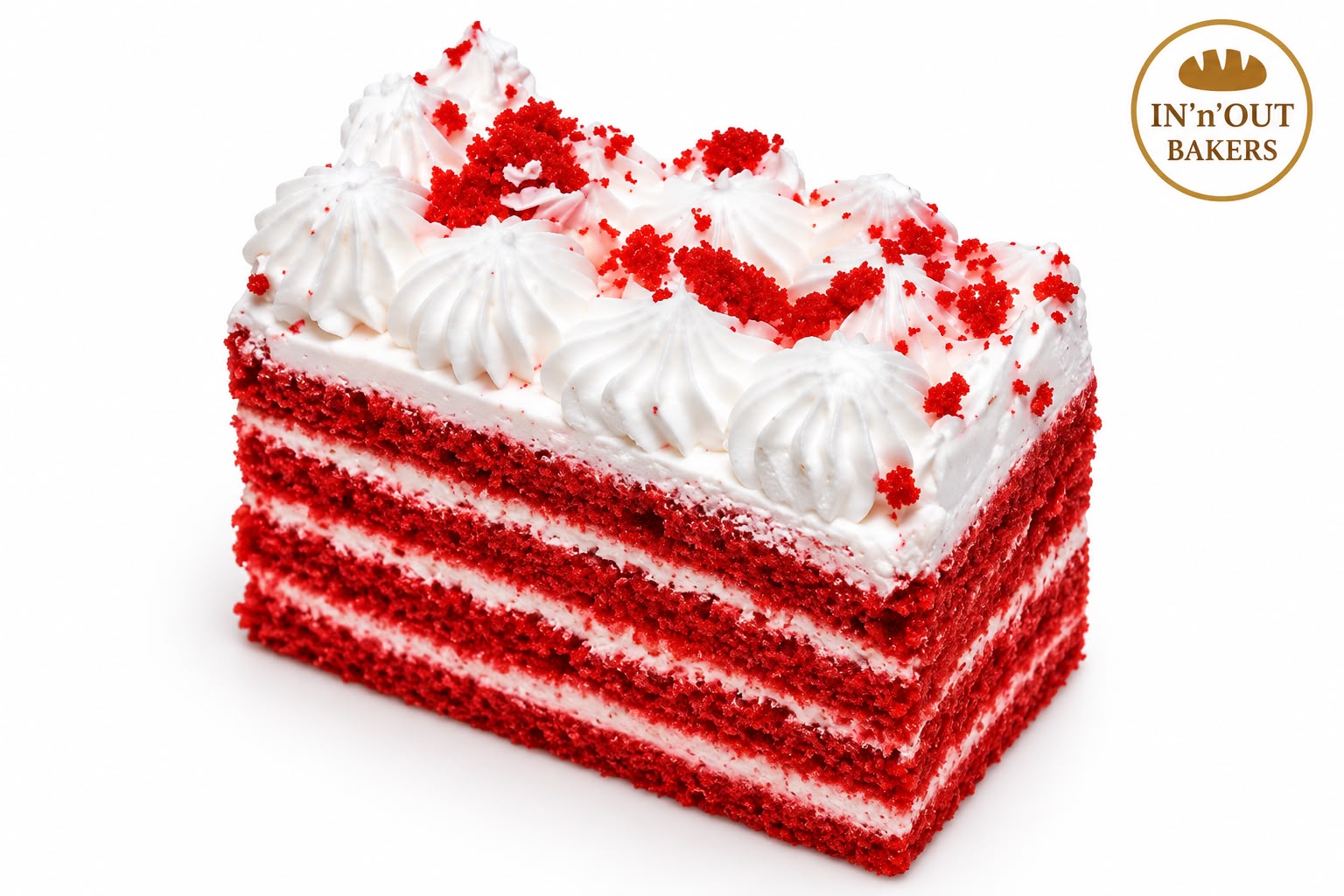 Red Velvet Pastry - In n Out Bakers, Amritsar